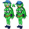 Megan Pixl / Reference of the Daughter of Maji and Rio by LittleGrayBunny