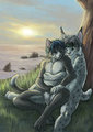 Twilight at the Cliff - by JC by mahogato