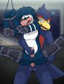 Geez, quit movin' around! by SeruleBlue