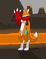 Monster Token: Firewind Foxune "Roxy" by kaijubunny