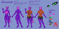 Zavanah reference sheet by Ereshkigal234