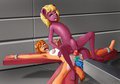 Rapture and Mina  by Zenu