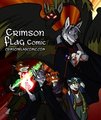 Crimson Flag Poster by Virmir