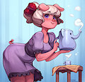 Emelie's tea set by CyanCapsule