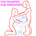 YCH Thumper Cub Animation by Yiffox
