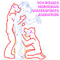 YCH Bojack Horseman W/S Animation by Yiffox