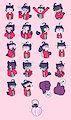 Telegram stickers by Saucy