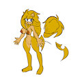 Helena 2nd Ref (Hedgehog and Werehog) by LittleGrayBunny