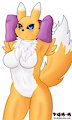 Renamon Stretch by pmanwag