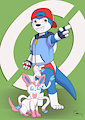PKMN Trainer Island wants to battle  by island