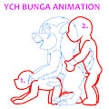 YCH Bunga Cub Animation by Yiffox