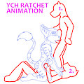 YCH Ratchet Animation by Yiffox