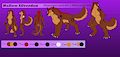 Hallow Silverden Character Sheet  by Killerwolf1020