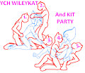 YCH Wileykat Party (CUB) by Yiffox