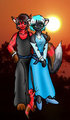 Kuro & Diana '04 by ArtemisVulpes