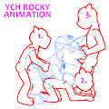 YCH CUB Rocky to the rescue Animation by Yiffox