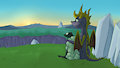 Spyro 1 - Day 4 - Sunny Flight 1 by VioletEchoes