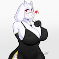 Toriels' Dress~ by Drazelle