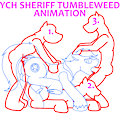 YCH Tumbleweed Animation by Yiffox
