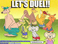 Koala Dingo Kangaroo VS Fox Pl_ by WhiteDemon