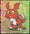 Guilmon chib by jenfoxworth