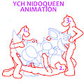 YCH Nidoqueen Animation by Yiffox
