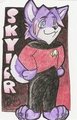 Skylar TNG badge by Spiffy Fox by skylar
