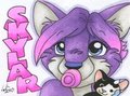 Baby Skylar badge by Michelle Light by skylar