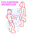 YCH Saffron Anmation by Yiffox