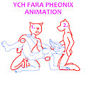 YCH Fara Pheonix Animation by Yiffox