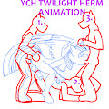 YCH Herm Twilight Animation by Yiffox