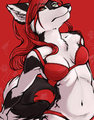 Red undies by mitsene