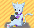 [gift] Birthday kitty by Paliken