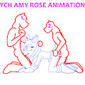 YCH Amy Rose Animation by Yiffox