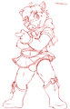 Cubquickie - Sailor Oink (Bluesabre) by ARCC
