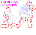 YCH Medusa Animation by Yiffox