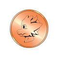 Towergirls boardgame token