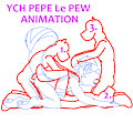 YCH Pepe Le Pew Animation by Yiffox