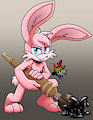 Ink Bunny by Amuzoreh