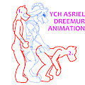 YCH Asriel Dreemur Animation by Yiffox
