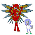 Ehma's seperation: The Body: Heam, The Soul: Ehma  by LittleGrayBunny