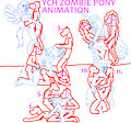 YCH Zombie Pony Animation by Yiffox