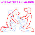 YCH Ratchet Animation by Yiffox