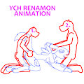 YCH Renamon Animation by Yiffox