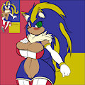What If I drew Anthro: Zena Kore by LittleGrayBunny