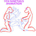 YCH Ninetails Animation by Yiffox