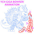 YCH GigaBowser Animation by Yiffox