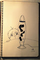 Lava lamp- Inktober2016
