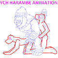 YCH Harambe Animation by Yiffox