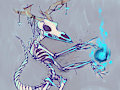 skeleton mage by alari